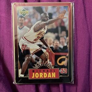 Upper Deck Michael Jordan Basketball Card